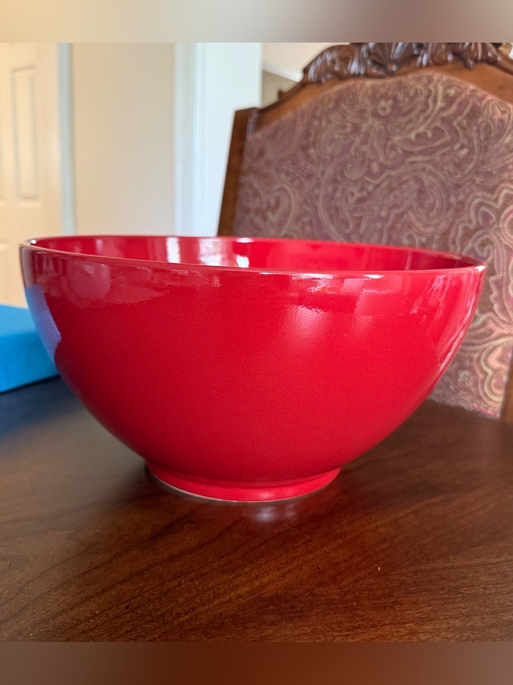 Waechtersbach Fun Factory Freestyle Red-Cherry 11" Round Vegetable Salad Bowl
